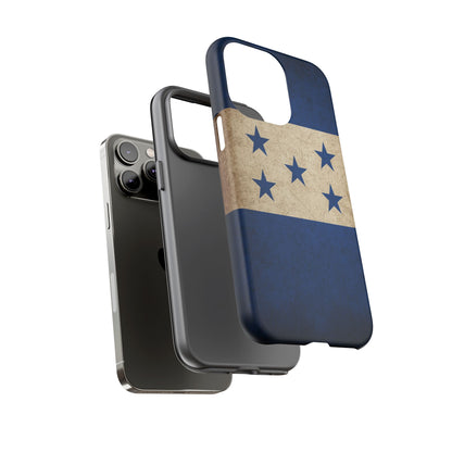 Honduras Flag Phone Case | Vintage Honduran Flag iPhone & Samsung Tough Protective Case