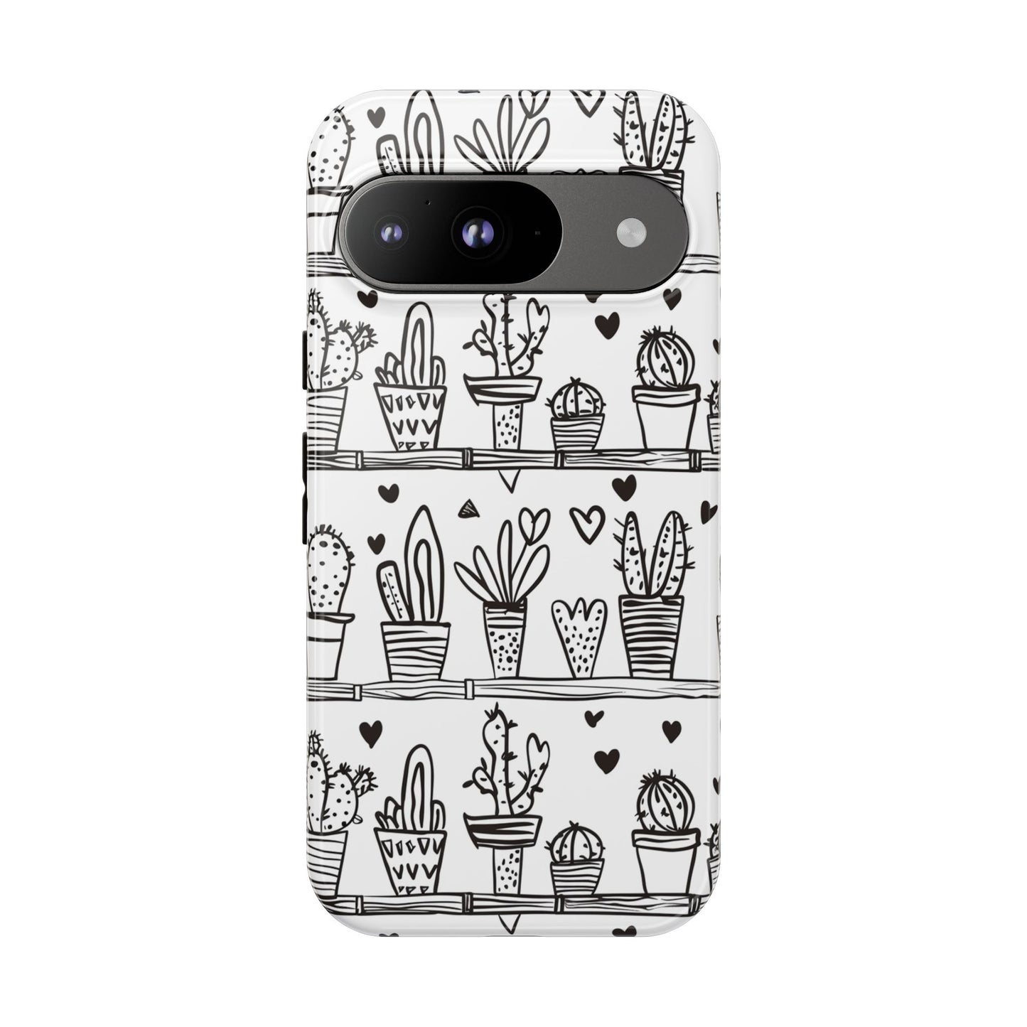 Cactus Succulent Phone Case Cute Plant Aesthetic iPhone Samsung Cover