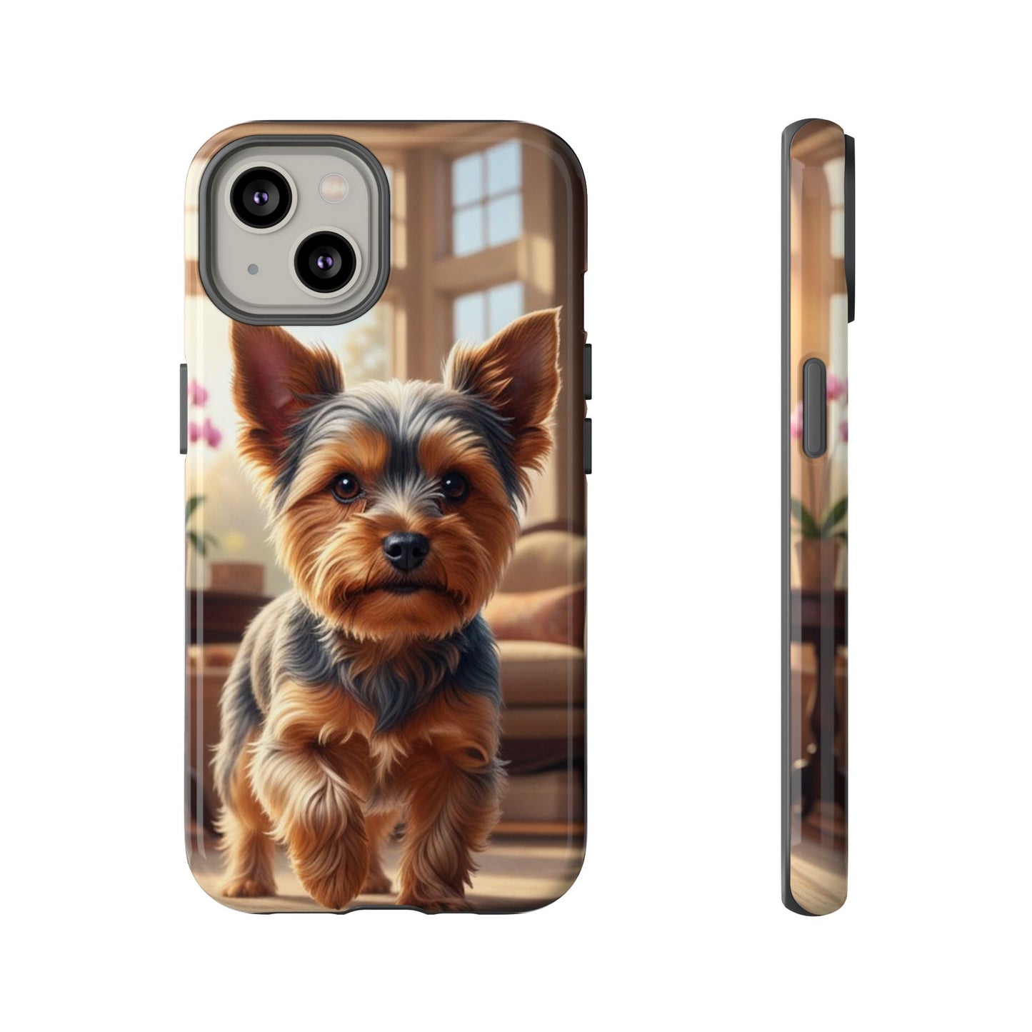 Yorkshire Terrier Phone Case – Cute Yorkie Puppy Tough Case (iPhone, Samsung, Pixel)