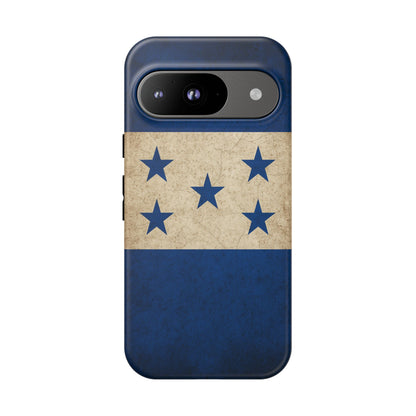 Honduras Flag Phone Case | Vintage Honduran Flag iPhone & Samsung Tough Protective Case