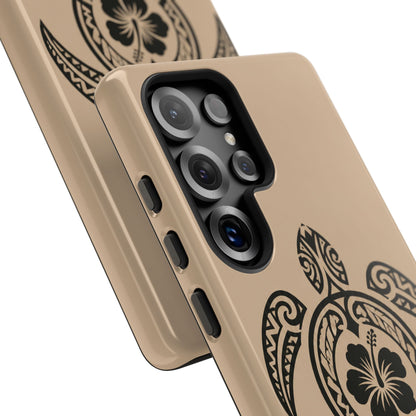 Polynesian Turtle Phone Case | Hawaiian Beach Tough Cover