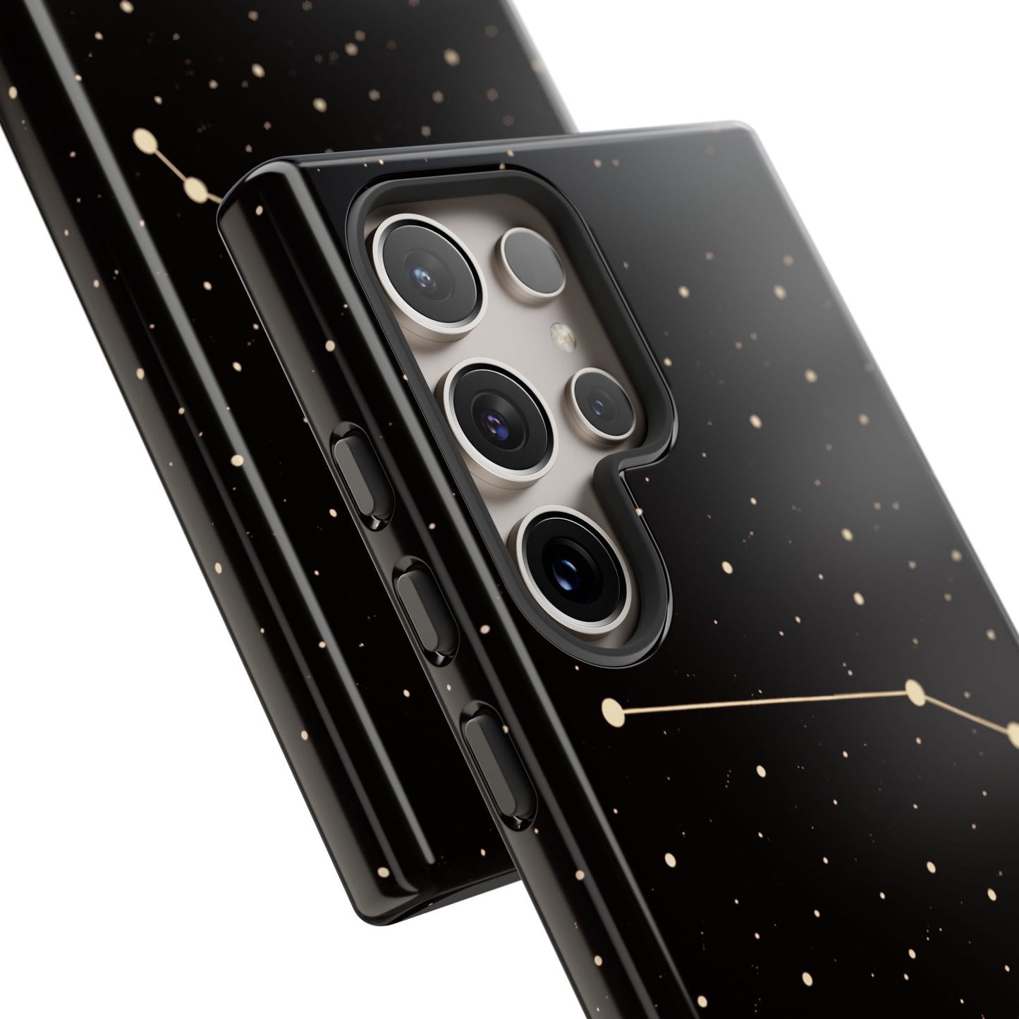 Aries Zodiac Constellation Phone Case – Luxe Gold Celestial Cover