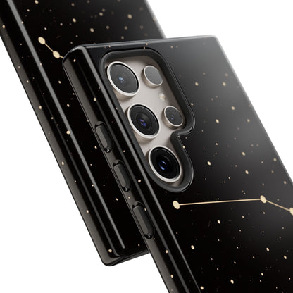 Aries Zodiac Constellation Phone Case – Luxe Gold Celestial Cover