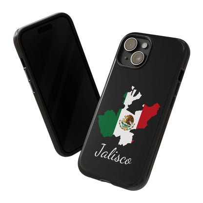 Jalisco Mexico Flag Map Phone Case | Mexican American Pride Tough Case for iPhone & Samsung