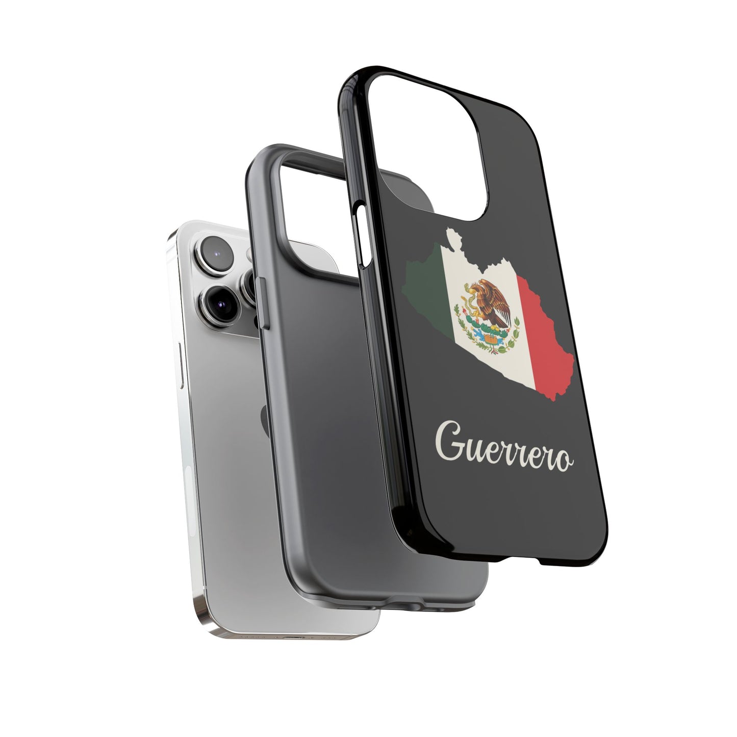 Guerrero Mexico Flag Map Phone Case | Mexican American Pride Tough Case for iPhone & Samsung