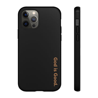 God Is Good Phone Case Minimal Aesthetic Christian Tough Cover