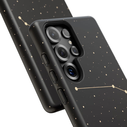 Aries Zodiac Constellation Phone Case – Luxe Gold Celestial Cover