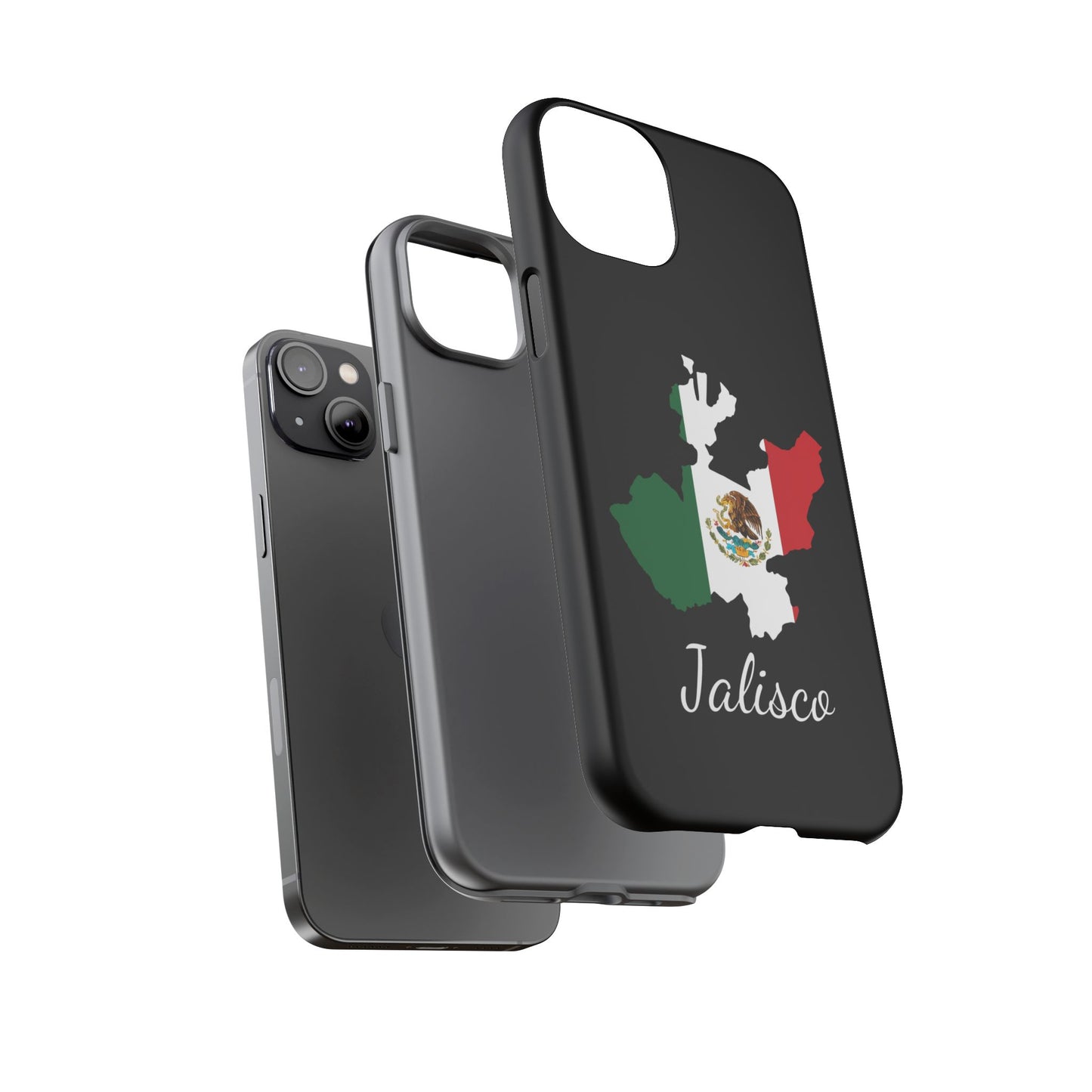 Jalisco Mexico Flag Map Phone Case | Mexican American Pride Tough Case for iPhone & Samsung
