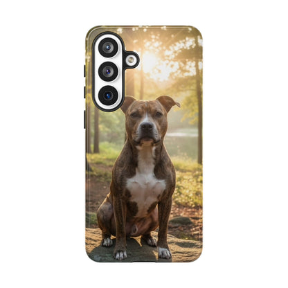 Pit Bull Phone Case – Dog Portrait Tough Case (iPhone, Samsung, Pixel)