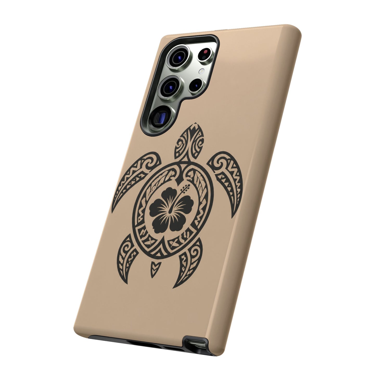 Polynesian Turtle Phone Case | Hawaiian Beach Tough Cover
