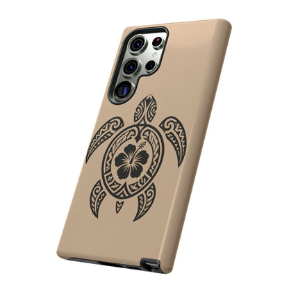 Polynesian Turtle Phone Case | Hawaiian Beach Tough Cover