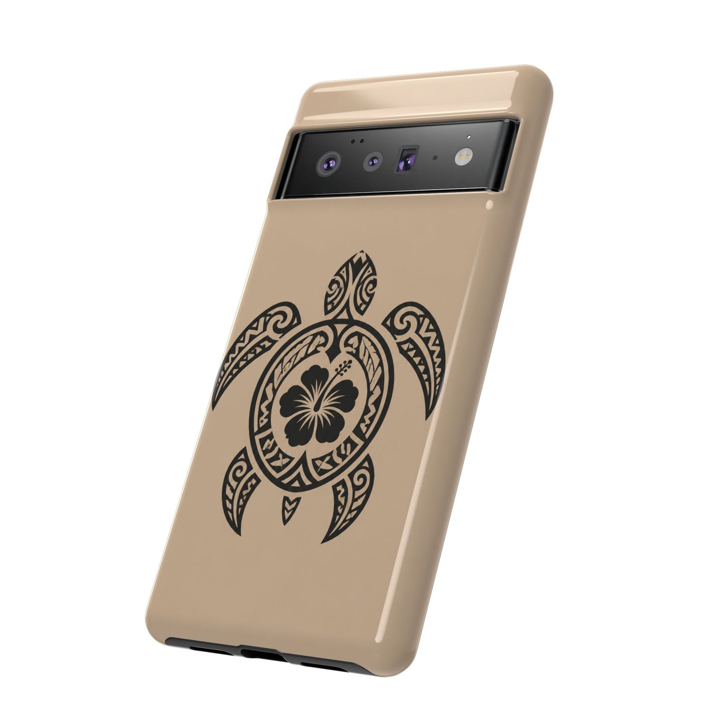 Polynesian Turtle Phone Case | Hawaiian Beach Tough Cover