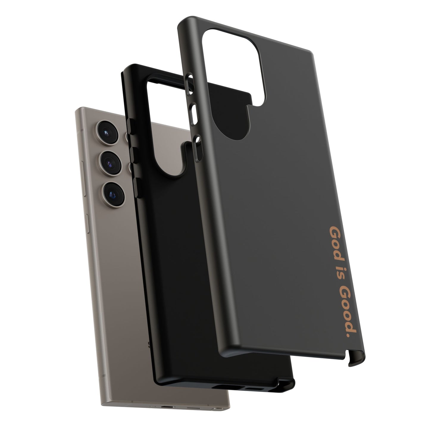 God Is Good Phone Case Minimal Aesthetic Christian Tough Cover