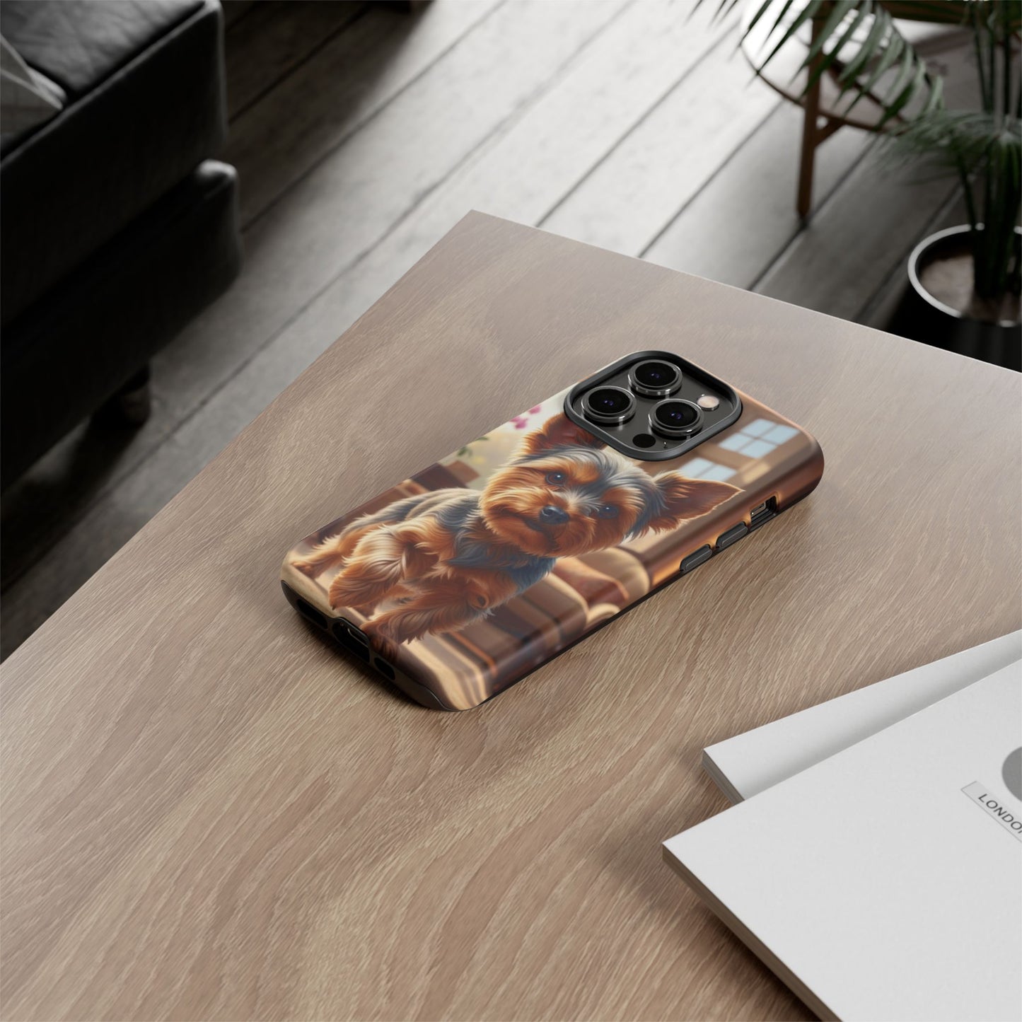 Yorkshire Terrier Phone Case – Cute Yorkie Puppy Tough Case (iPhone, Samsung, Pixel)