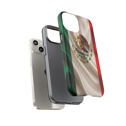 Mexico Flag Phone Case | Mexican Pride iPhone & Samsung Case | Tricolor Aesthetic Tough Protective Cover