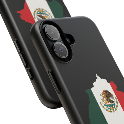Aguascalientes Mexico Flag Map Phone Case | Mexican American Pride Tough Case for iPhone & Samsung