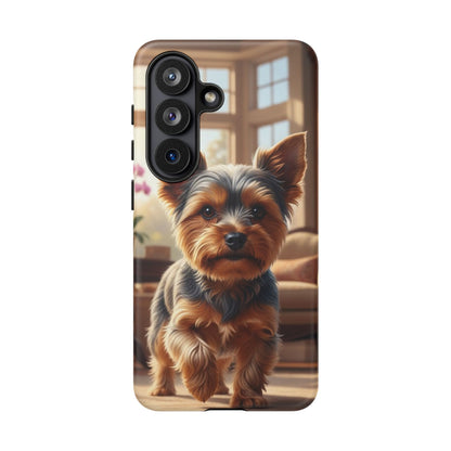 Yorkshire Terrier Phone Case – Cute Yorkie Puppy Tough Case (iPhone, Samsung, Pixel)