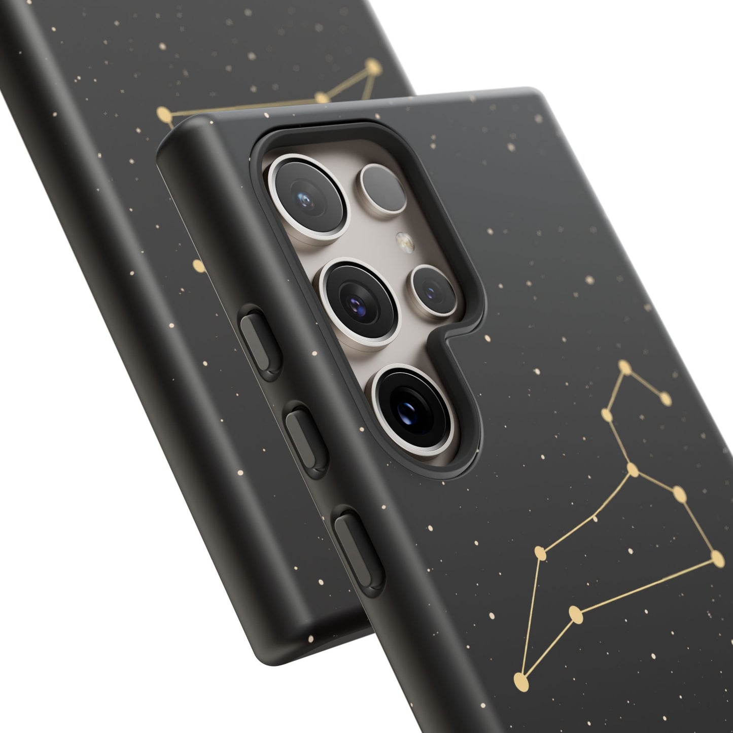 Leo Zodiac Constellation Phone Case – Luxe Gold Celestial Cover