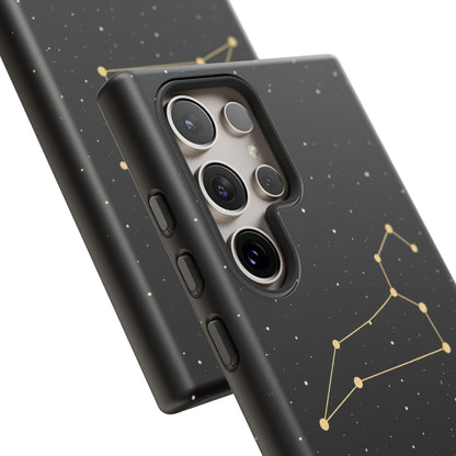 Leo Zodiac Constellation Phone Case – Luxe Gold Celestial Cover