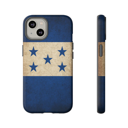 Honduras Flag Phone Case | Vintage Honduran Flag iPhone & Samsung Tough Protective Case