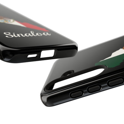 Sinaloa Mexico Flag Map Phone Case | Mexican American Pride Tough Case for iPhone & Samsung