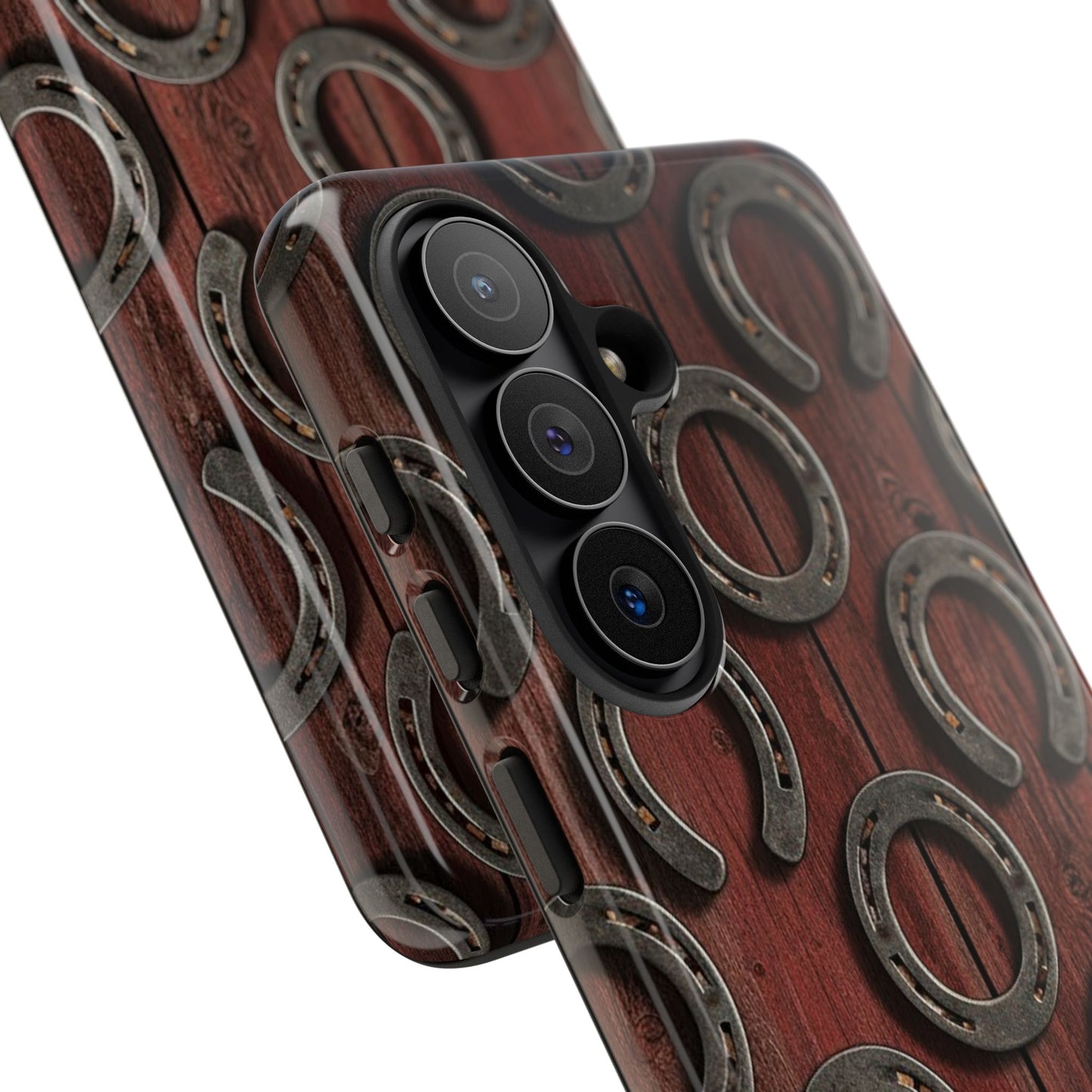 Rustic Horseshoe Western Phone Case – Cowboy Country Ranch Tough Case