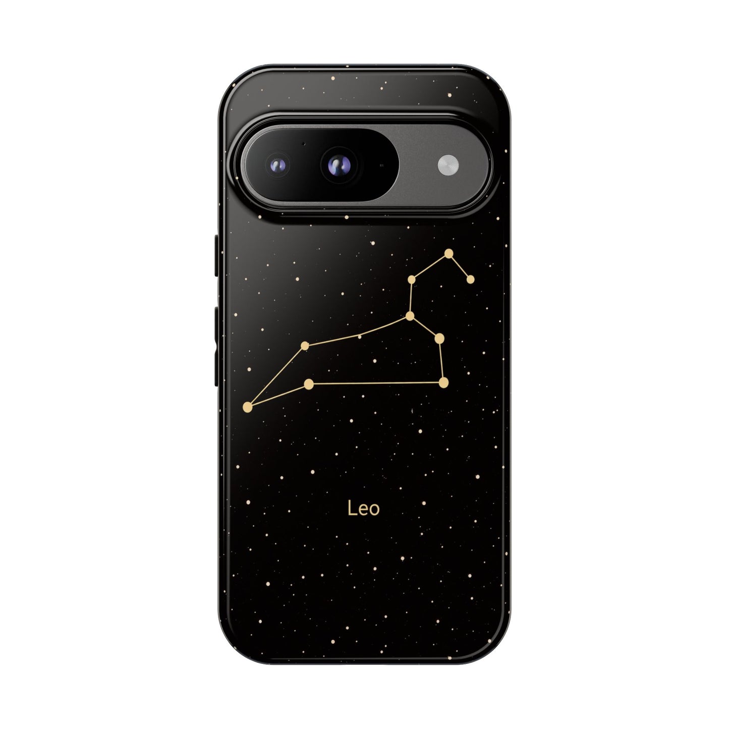 Leo Zodiac Constellation Phone Case – Luxe Gold Celestial Cover