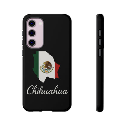Chihuahua Mexico Flag Map Phone Case | Mexican American Pride Tough Case for iPhone & Samsung