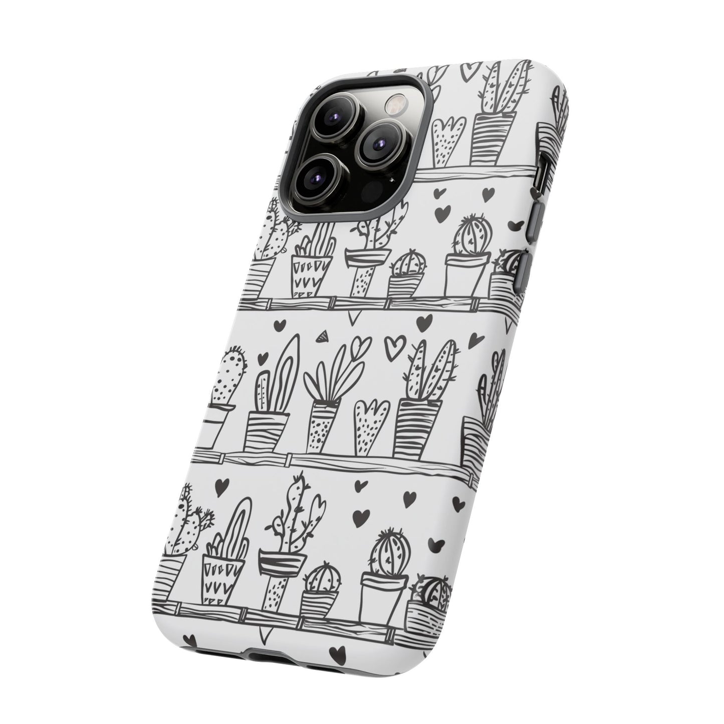 Cactus Succulent Phone Case Cute Plant Aesthetic iPhone Samsung Cover