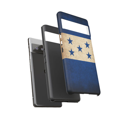 Honduras Flag Phone Case | Vintage Honduran Flag iPhone & Samsung Tough Protective Case