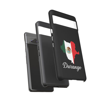 Durango Mexico Flag Map Phone Case | Mexican American Pride Tough Case for iPhone & Samsung