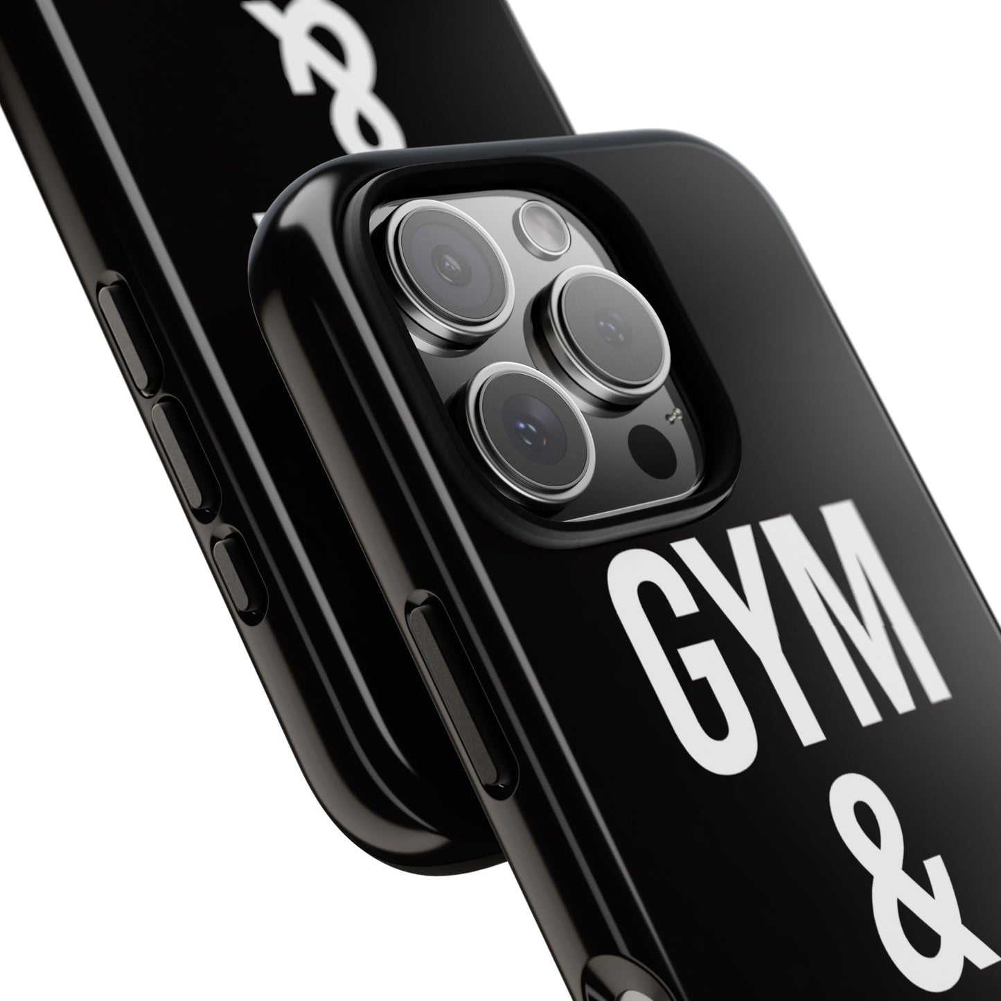 Gym & Jesus Phone Case Christian Faith Workout Gym Motivation Case