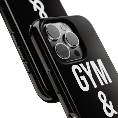 Gym & Jesus Phone Case Christian Faith Workout Gym Motivation Case