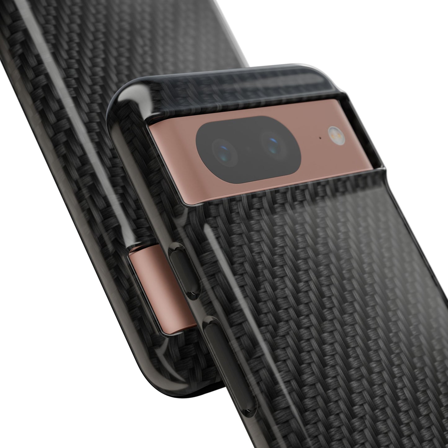 Carbon Fiber Inspired Phone Case – Rugged Slim Protective Tech Case for iPhone & Samsung