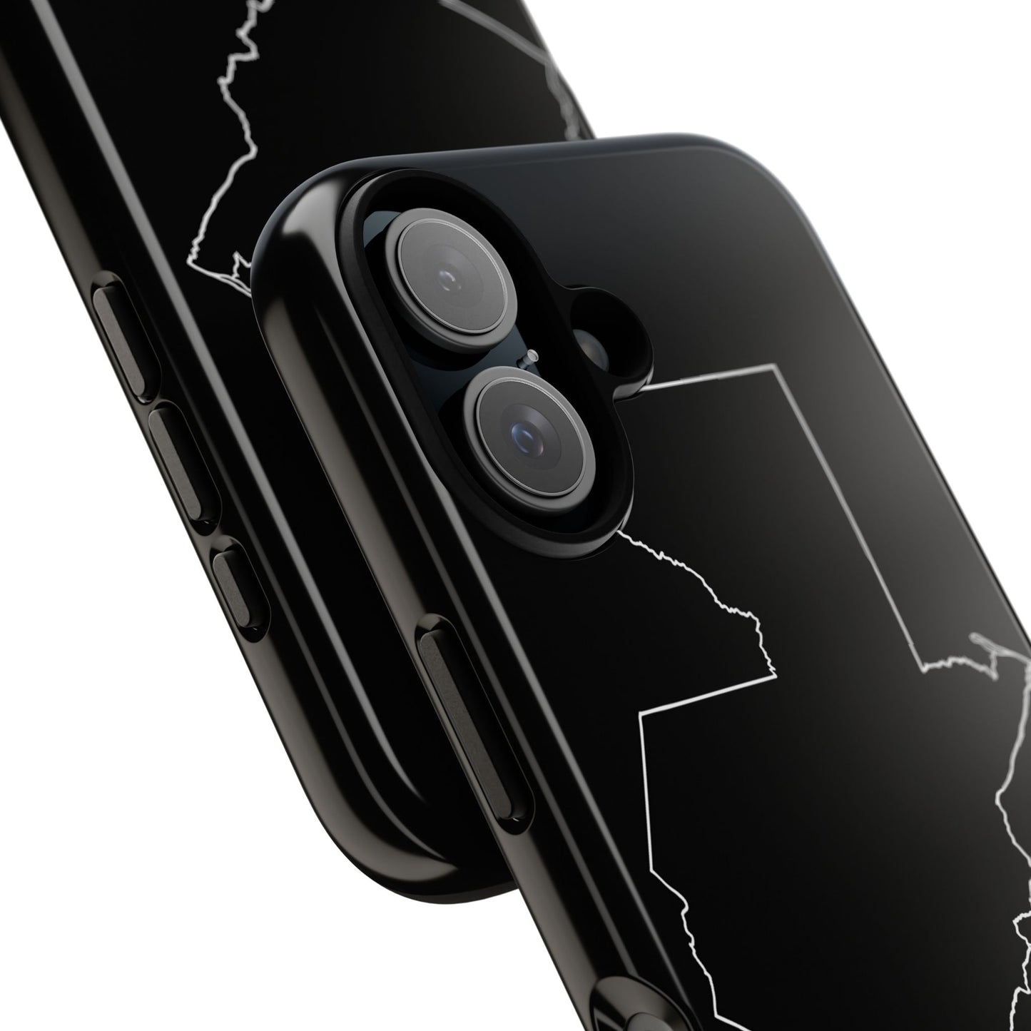 Guatemala Outline Phone Case – Minimal Country Map Tough Case (iPhone, Samsung, Pixel)