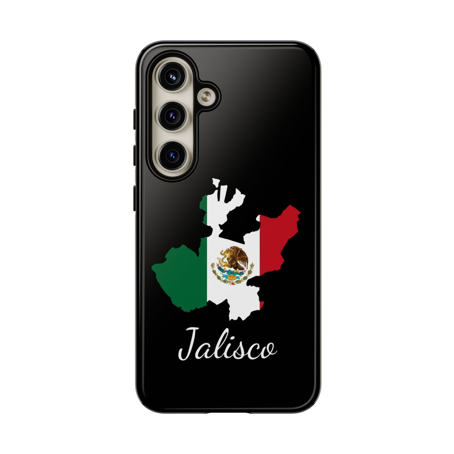 Jalisco Mexico Flag Map Phone Case | Mexican American Pride Tough Case for iPhone & Samsung