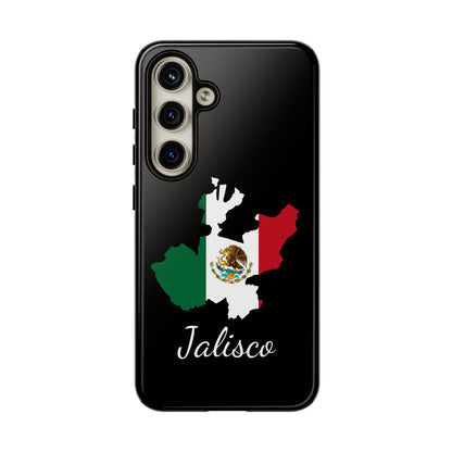 Jalisco Mexico Flag Map Phone Case | Mexican American Pride Tough Case for iPhone & Samsung