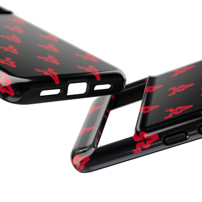 Mazatlán Bull Phone Case – Black Red Streetwear Tough Shockproof Cover