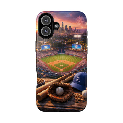 Baseball Sunset Stadium Phone Case LA Game Day Sports Aesthetic Case