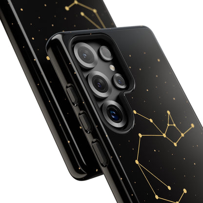 Sagittarius Zodiac Constellation Phone Case – Luxe Gold Celestial Cover
