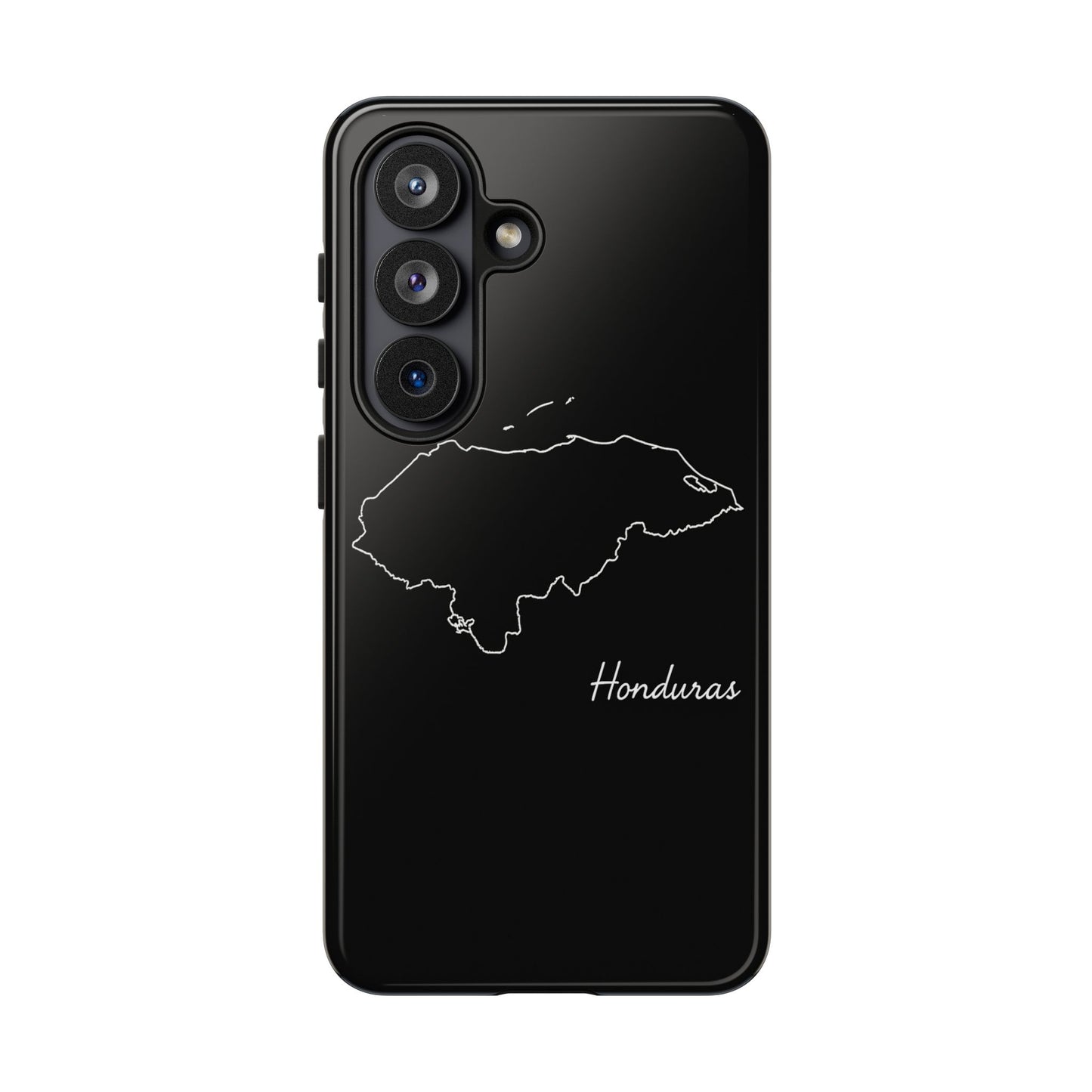 Honduras Outline Phone Case – Minimal Country Map Tough Case (iPhone, Samsung, Pixel)