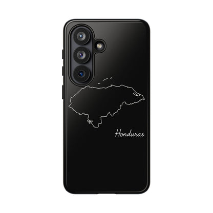 Honduras Outline Phone Case – Minimal Country Map Tough Case (iPhone, Samsung, Pixel)