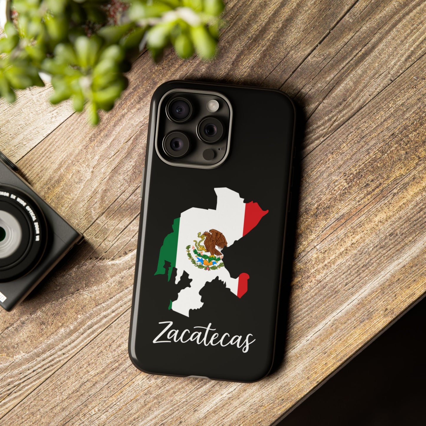 Zacatecas Mexico Flag Map Phone Case | Mexican American Pride Tough Case for iPhone & Samsung