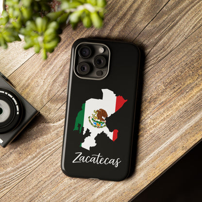 Zacatecas Mexico Flag Map Phone Case | Mexican American Pride Tough Case for iPhone & Samsung