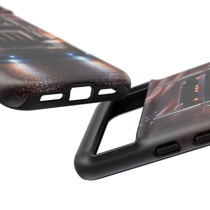 Semi Truck Phone Case American Flag Big Rig Trucker Gift iPhone Samsung