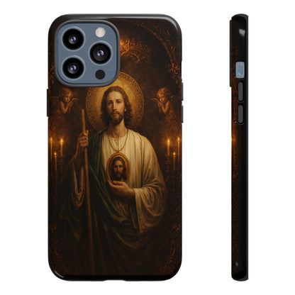 San Judas Phone Case Saint Jude Catholic Saint Religious Art Portrait Tough