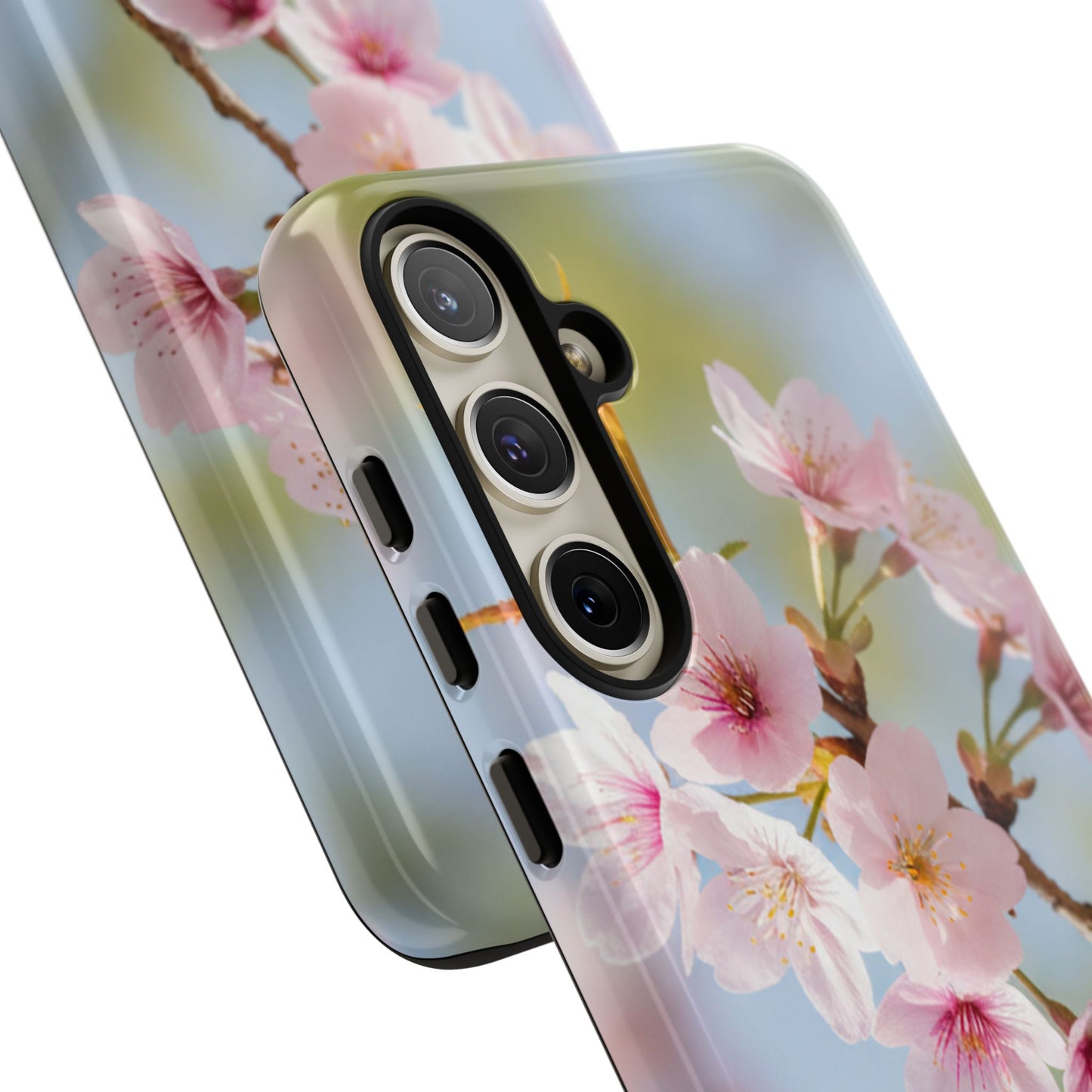 Cherry Blossom Phone Case – Pink Floral Tough Case (iPhone, Samsung Galaxy, Pixel)