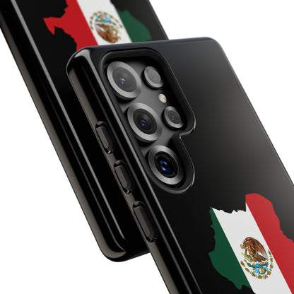 Durango Mexico Flag Map Phone Case | Mexican American Pride Tough Case for iPhone & Samsung
