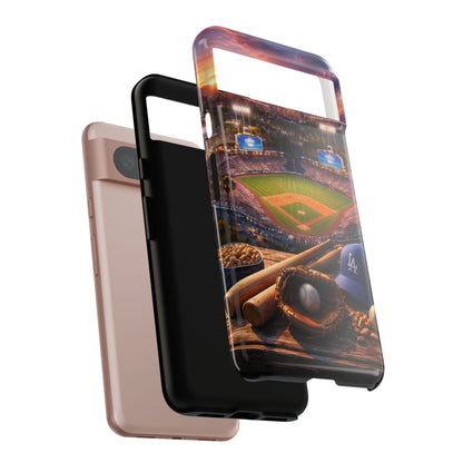 Baseball Sunset Stadium Phone Case LA Game Day Sports Aesthetic Case