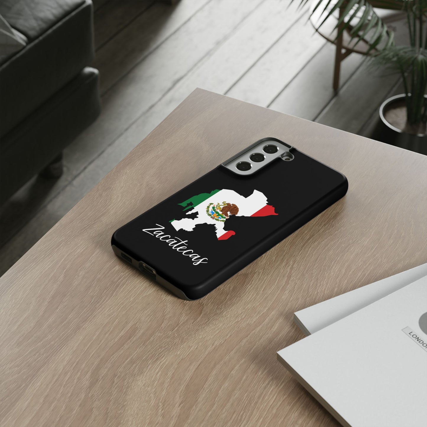 Zacatecas Mexico Flag Map Phone Case | Mexican American Pride Tough Case for iPhone & Samsung